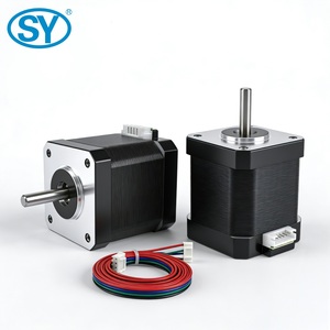 มอเตอร์สเต็ปเปอร์ไฮบริด SY <span class=keywords><strong>Nema</strong></span> <span class=keywords><strong>17</strong></span> ขนาด 48 มม. มุมก้าว 1.8 องศา DC 12V-24V ไบโพลาร์ 0.55 นิวตันเมตร 2 แอมป์ แกน 5 มม. สำหรับเครื่องพิมพ์ 3 มิติ เครื่อง CNC Router - Product Image 3