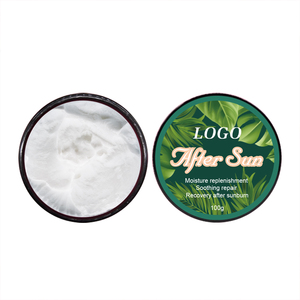 Cuidado Vegano para la Piel Después del Sol con Manteca de Cacao para Calmar e Hidratar las Quemaduras Solares, Loción de <span class=keywords><strong>Aloe</strong></span> <span class=keywords><strong>Vera</strong></span>, <span class=keywords><strong>Crema</strong></span> para Después del Sol - Product Image 1