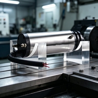 Eje de Rodamiento Eléctrico para Máquina CNC de Tallado y Rectificado, Velocidad Programable, Aumento de Diámetro Variable, 350-380V