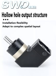 מכירות ישירות מהמפעל, מותג SWD, תמסורת פלנטרית ספירלית מדויקת, תיבת הילוכים סרבו, ציוד אוטומציה ZPLX60, יחס 10:1, 5 כוחות סוס - Product Image 2