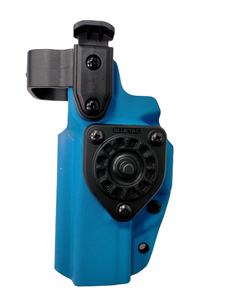 Bluetac High-Tech Tactische Kydex Duty Level 3 Gun Holster Met Drop Offset Dragen Bevestiging Blauwe Kleur - Product Image 2