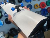Tuyau plat OEM FlexNet anti-fuite, tuyau souple avec sorties pré-soudées pour système d'irrigation goutte à goutte, direct usine