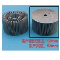 Radiador disipador de calor Led de 50mm, 60mm, 90mm con PCB para Chip Led Cob de 10W, 30W, 50W, 100W