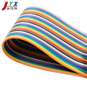 4-poliges LED-Streifen kabel Kabel Flexible Verlängerung farbe Elektrisch für Farbbandlampen-Beleuchtungs stift Flacher Regenbogen - Product Image 1