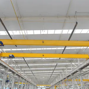 Workshop Single Beam European Overhead Crane Hoist Electrical Bridge Crane Parts 1/2/3/5/10 Ton