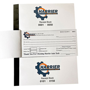 Kişiselleştirilmiş fatura kitapları makbuz küçük ciltleme 3 iş fransız üçlü NCR 8.5X5.5 A4 A5 A6 yinelenen karbonsuz dizüstü - Product Image 3