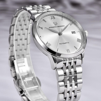 PD-1759 Montre-bracelet mécanique automatique de luxe pour homme, étanche 100 m, date, sport, bracelet en acier inoxydable, boîte incluse