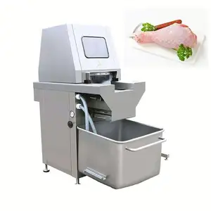 Máquina automática de inyección de solución salina para carne/máquina de salmuera para carne de pollo/inyección de hueso