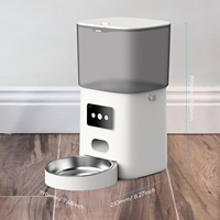 Alimentador automático para mascotas, dispensador de Comida inteligente para perros, Control por aplicación tuya, medianos y pequeños