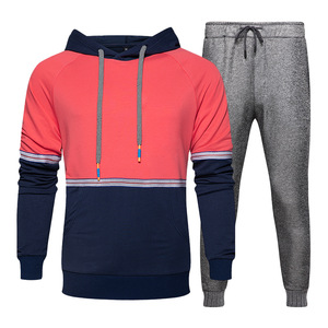 <span class=keywords><strong>Conjunto</strong></span> <span class=keywords><strong>Deportivo</strong></span> Atlético para <span class=keywords><strong>Hombre</strong></span>, Estilo Holgado, Chándal para Correr, Nailon, Deportes de Invierno, Gimnasio, Logotipo Estampado, Pedrería, Talla Grande, 2 Piezas - Product Image 5