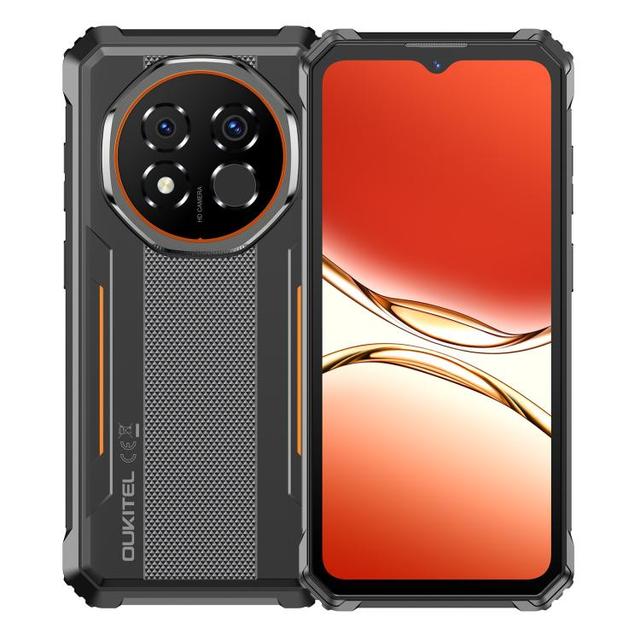 New Arrival Oukitel G6 6GB+256GB Fingerprint Identification 10600mAh Battery, 6.52 Inch Android 16.0 4G Rugged Phone
