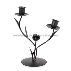 Vente en gros Nouveau design de chauffe-plat en métal pour table et décoration de mariage Prix d'usine Bougeoir de Noël - Product Image 1
