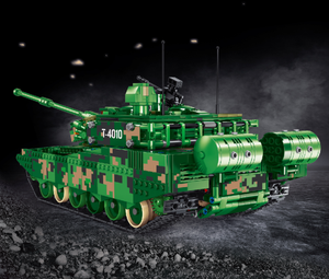 Tanque Modelo T4010 TGL <span class=keywords><strong>Alemania</strong></span> Leopard ZTZ-99A, Juguete de Bloques de Construcción de Tanque de Batalla Militar, Arma de <span class=keywords><strong>Guerra</strong></span> del Ejército, Juego de Ladrillos DIY - Product Image 3