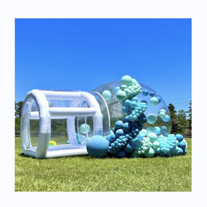 Produit personnalisé tente à bulles gonflable pour jeux souples burbuja maison gonflable gonflable pour le saut en ballon à bulles - Product Image 5