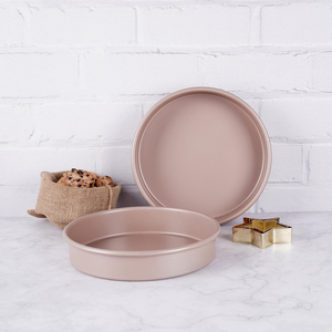 Vòng Bánh Pan Set 9 "X 2" Trong 0.8Mm Độ Dày 20 Máy Đo Carbon Thép Với Whitford Eclipse Không Dính Lớp Phủ Bánh Tin - Product Image 1