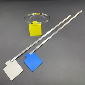 Etiqueta RFID para Bridas de Cables para <span class=keywords><strong>Gestión</strong></span> de Redes Eléctricas Modelo RFIDHY-CBT5555 Brida de Acero con Chip U CODE 9 Frecuencia UHF ISO18000 6C - Product Image 4