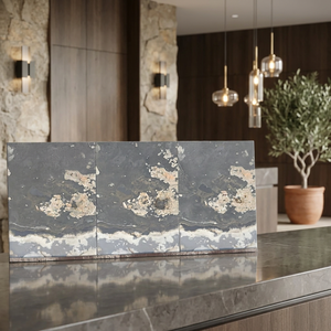 Super Quality Ultra-Thin Stone Veneer 2mm Thickness Semi-Flexible Exterior Wall Panels Good Price <b>Slate</b> Stone Veneer - Product Image 1