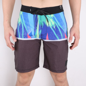 Shorts de Baño para Hombre de Secado Rápido con Estampado de Águila, Cintura con Cordón Ajustable, Shorts de Playa Casuales, Azul Claro con Diseño Estampado - Product Image 6