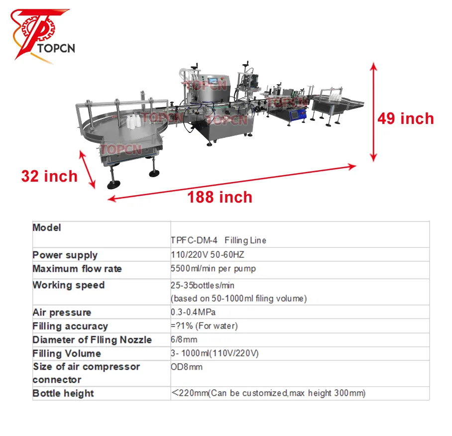 Bomba Magnética Peristáltica De Garrafa De Preço De Fábrica Engarrafamento Máquina Tampadora De Enchimento De água Máquina Automática De Vedação De Enchimento Líquida