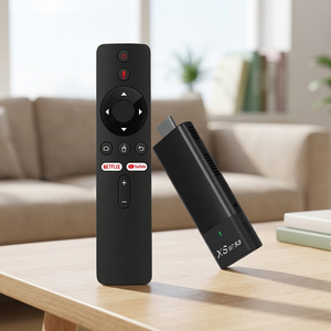 Prix le plus bas XS97 S3 BT H313 AOSP Tv Stick 2Gb 8Gb 2.4G/5G Android 10 Os Télécommande vocale Smart TV STICK - Product Image 1