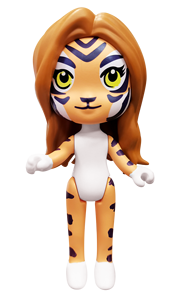 พวงกุญแจพีวีซีรูปเสือ3D พวงกุญแจการ์ตูนสัตว์ป่าตุ๊กตารถกระเป๋าจี้ตกแต่งพวงกุญแจอะนิเมะสำหรับเป็นของขวัญ - Product Image 5