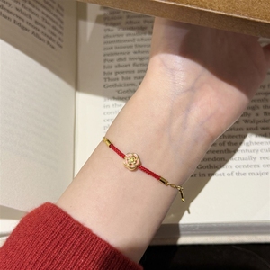 Pulsera de Esmalte Estilo Chino Nuevo con Fotos Reales de Tichi para Mujer, Plata de Ley S925, Lujo Ligero, Diseño Floral Minimalista - Product Image 2