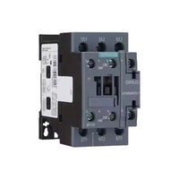 Contactor trifásico original Siemens 3RT1025-1BB40 de 3 polos, 200A, bobina de 24V CC, 7.5 KW, SIRIUS Classic 1NO+1NC