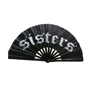 Abanicos Plegables de Bambú, Novedad 2023, Personalizados con Impresión, Estilo Festivo, con Técnica de Tallado, Tamaño 33cm, para Venta al Por Mayor - Product Image 5