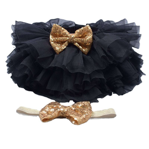 Vestiti all'ingrosso per neonate: Mini abiti tutù da principessa, graziosi completini estivi per bambine con gonna in rete e fascia per capelli a fiori - Product Image 3