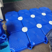 Plateforme de quai flottant modulaire en HDPE Marina avec matériel de connexion, durée de vie de 15 ans, flottabilité de 220 kg/m, certifiée ISO9001:2008