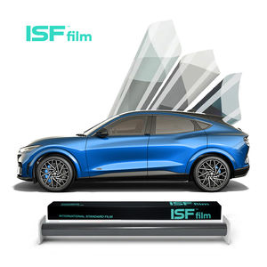 ISF 100% UVR Nano película cerámica Full TUV 92% IRR película para ventana de coche VLT 35% Protección de Privacidad tinte a prueba de UV envío rápido - Product Image 3