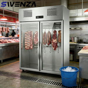 Refrigerador Comercial de Doble Puerta y Temperatura Única con Enfriamiento por Aire y Ajuste para Colgar Carne, Almacenamiento en Frío para Carne de Res, Cerdo y Cordero - Product Image 1
