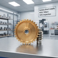 Assemblages d'engrenages à vis sans fin non standard OEM/ODM directement de l'usine chinoise - Fabriqués sur mesure pour les convoyeurs, les élévateurs et les machines