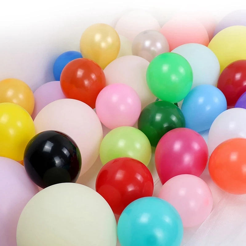 100pcs 2.3g 10inch Glossy Pearl Latex Balloons Baby Shower Toy Air Globos Decor Wedding Adult Birthday Party Decorations