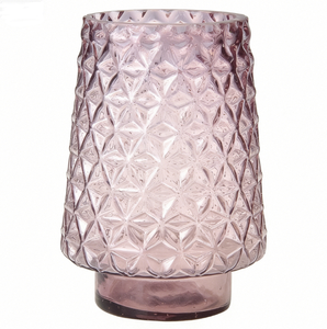 Jarrones de Vidrio Soplado a Mano para Decoración del Hogar, Florero Decorativo Moderno de Vidrio Transparente, Centro de Mesa para Bodas - Product Image 1