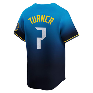 Jersey Philadelphia City Connect 2025 Pria Wanita, Kaos Baseball Custom, Bordir Jahit, Seragam Remaja, Pakaian Olahraga - Product Image 4