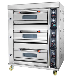 Satış gıda ekmek makinesi dijital kontrol ekonomik kahvaltı dükkanı baget gaz ekmek fırını - Product Image 2