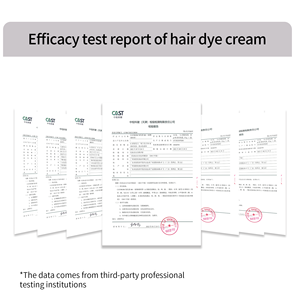 Crema colorante permanente per capelli alla moda da 200 ml, copre i capelli grigi, colore professionale per uomo e donna. - Product Image 6