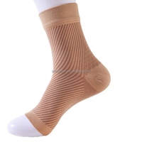 Fasciite plantaire Chaussettes de compression Neuropathie Compression Cheville Chaussettes Soulagement Arch Support Brace Chaussettes de compression