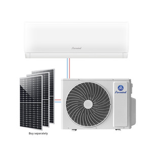 Climatiseur solaire Puremind 1,5 tonne, unité domestique de refroidissement et de chauffage avec panneaux solaires - Product Image 1