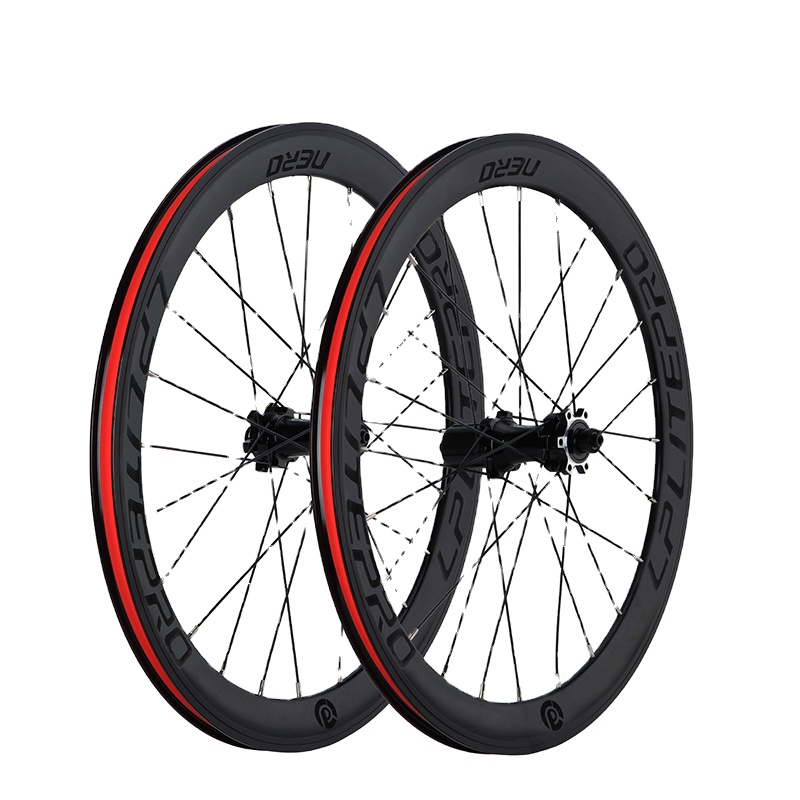 lp liteproエアロ超軽量20インチホイールセットダブルリム40mm bmx