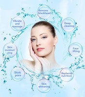 6 en 1 Pour Les Pores Du Visage Vide Nettoyant Hydro Dermabrasion Aqua Peeling Peau de Jet D'oxygène De L'eau De Rajeunissement Du Visage Machine de Beauté