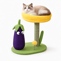 Arbre à chat avec poteaux à gratter en sisal, perchoir en peluche, structure d'escalade pour chat d'intérieur, centre d'activités, vente en gros, OEM, personnalisé