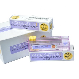 Hoja de acero inoxidable <span class=keywords><strong>Bio</strong></span> Histology China Hoja de perfil bajo para microtomo - Product Image 2