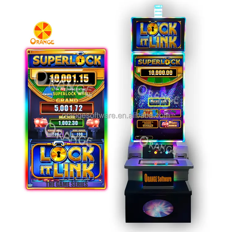 USA beliebte Piggy Bankin Ideck Konsole gebogen vertikale Dual-Screen-Schrank Super Lock 5 in 1 Muti Game Board PCB Spiel maschine