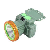 Faro delantero LED recargable para exteriores con luz fuerte Mini lámpara de sombrero con carga USB IP65 Faros de batería de iones de litio