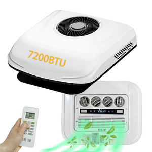 เครื่องปรับอากาศแบบพกพา 12V ติดตั้งบนหลังคารถยนต์ สำหรับรถบรรทุกขนาดเล็ก รถกอล์ฟ จอดรถแบบยกสูง ระบบออลอินวัน - Product Image 4