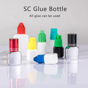 Chai nhỏ giọt nhựa HDPE siêu dính Shengchen bán buôn 401, nắp kim loại, đóng gói keo xây dựng - Product Image 5