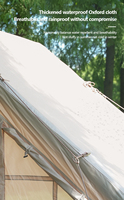 Luxe Glamping Pliant Portable Camping En Plein Air Randonnée Pique-Nique Gonflable Étanche Air Gonflage Banquet Famille Tente pour Événement