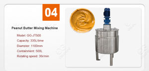 เครื่องผลิตแยมถั่วอัตโนมัติเครื่องผลิตแยมมะกอกเครื่องบดเนยถั่วลิสงซอสมะเขือเทศ - Product Image 5